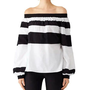 MLM LABEL Afar Off-the-Shoulder Top Large NWT